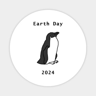 Earth Day 2024 Penguin Magnet